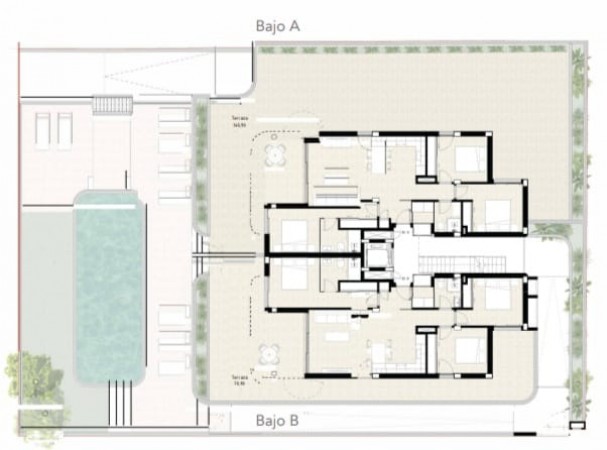 Ibiza. San Antonio. Apartamentos de 3 dormitorios 