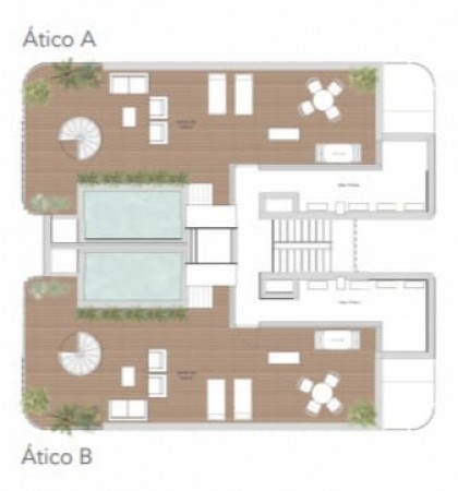 Ibiza. San Antonio. Apartamentos de 3 dormitorios 