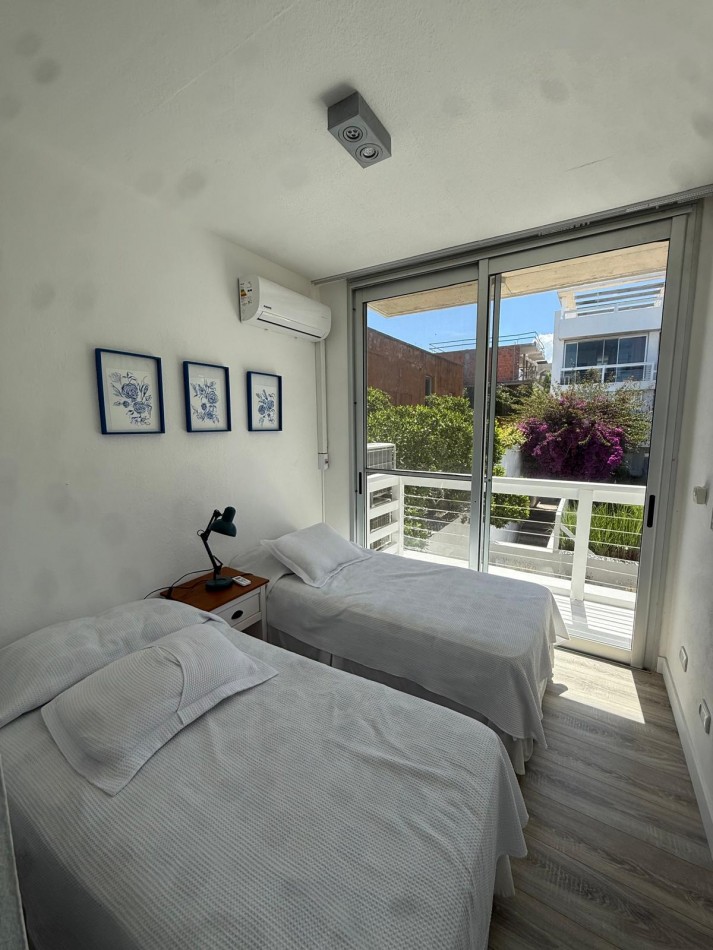 MANANTIALES.  Penthouse 3 dormitorios con amplia terraza vista al mar