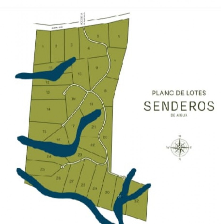 SENDEROS DE AIGUA, lotes de 3 hectareas