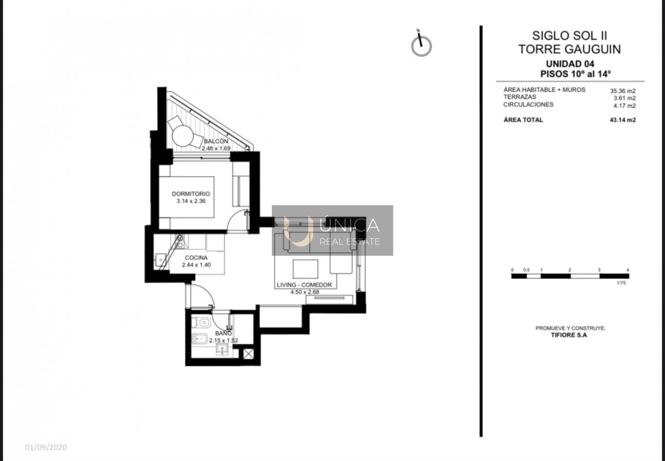 OPORTUNIDAD/VENTA- Departamento 1 dor + Amenities- Brava- Punta del Este